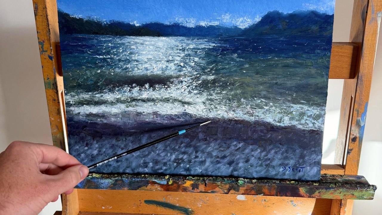 How to Paint a Pebble Beach Using Impressionist Techniques
