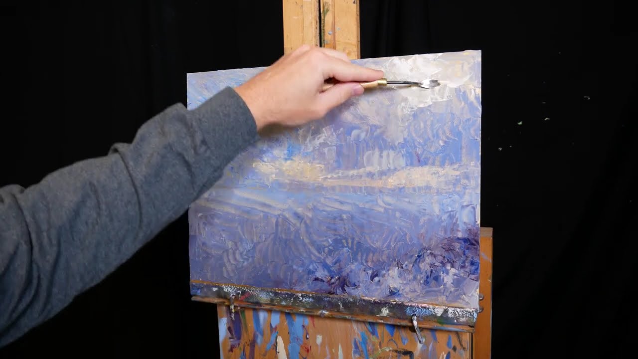 Painting a Rock Wall, Moody (Long)