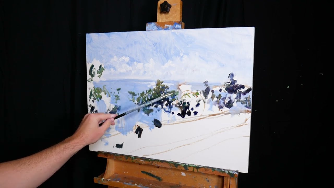 Painting Shimmering Light on the Water (Long)