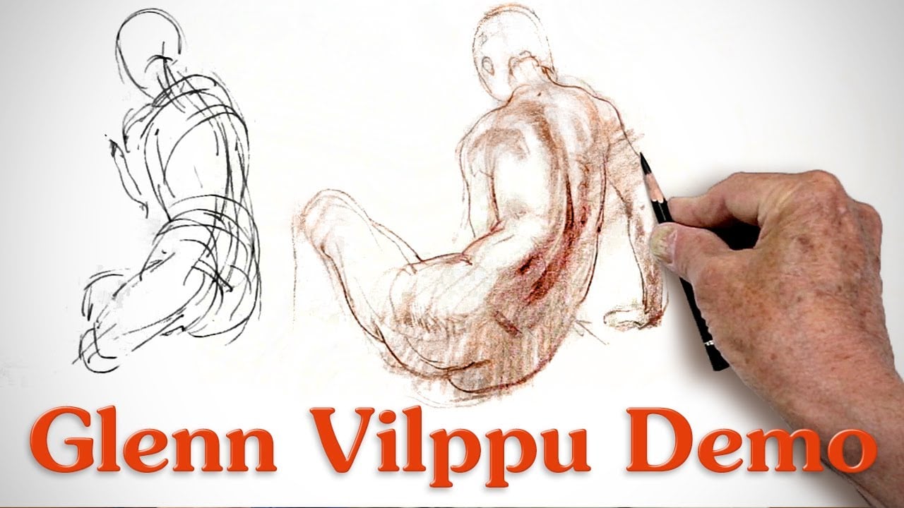 Drawing Demo by Glenn Vilppu