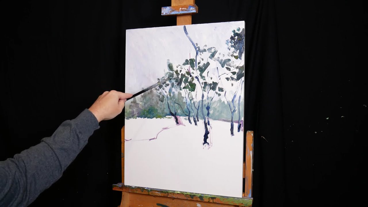 Painting Minnippi Parklands on an Overcast Day (Long)