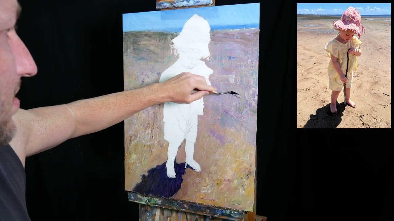 Painting a Strong Background in Oils