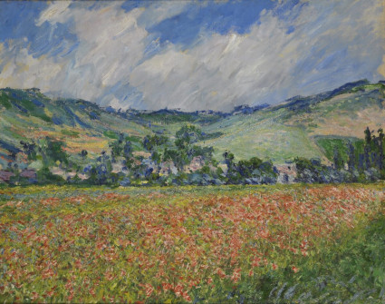 Claude Monet, Poppy Field at Giverny, 1885