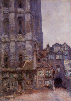Claude Monet, The Cour d'Albane, Grey Weather, 1892