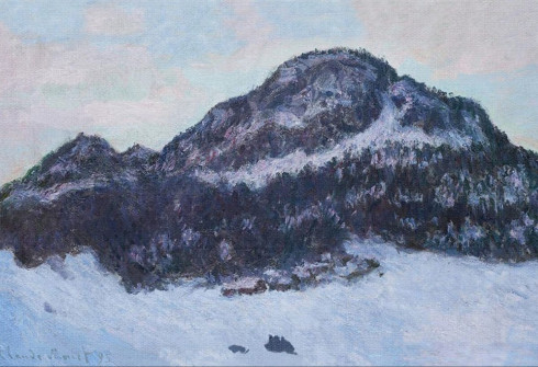Claude Monet, Mount Kolsaas, Evening Effect, 1895