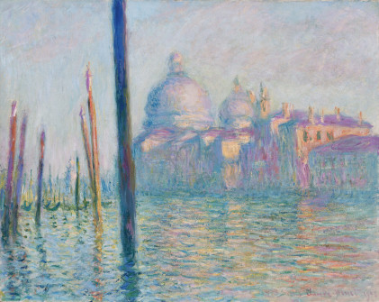 Claude Monet, The Grand Canal and Santa Maria Della Salute, 1908