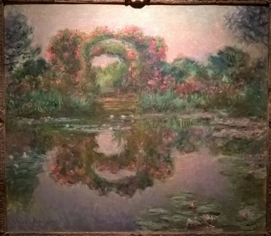 Claude Monet, The Flowered Arches at Giverny, 1913