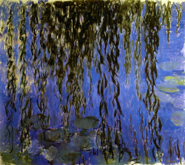 Claude Monet, Weeping Willow and Water-Lily Pond, 1916-19