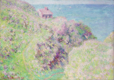 Claude Monet, Customs House, Varengeville, 1897