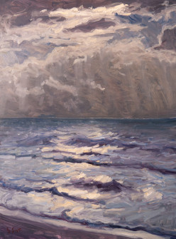 Dan Scott, Sunrise, Bribie Island, 2021