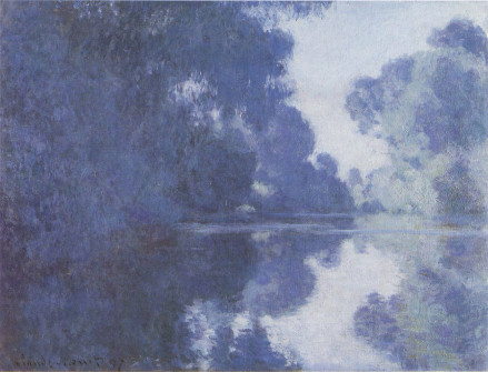 Claude Monet, Morning on the Seine, Near Giverny, 1897