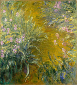 Claude Monet, The Path Through the Irises, 1914-17