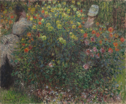 Claude Monet, Ladies in Flowers, 1875