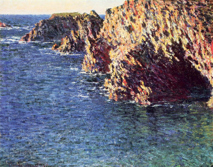 Claude Monet, The Grotto of Port-Domois, 1886