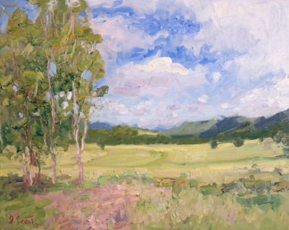 Dan Scott, Maryvale, Sunny Landscape, 2021