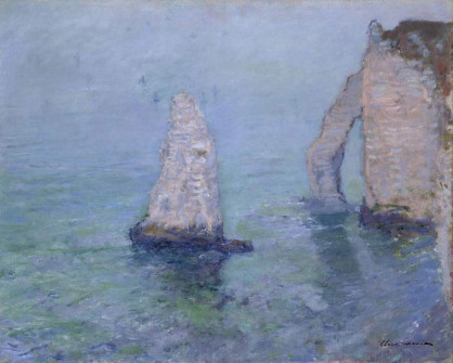 Claude Monet, The Aiguille and the Porte D’Aval, 1885