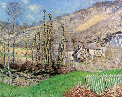 Claude Monet, Winter Landscape at the Val de Falaise, 1885