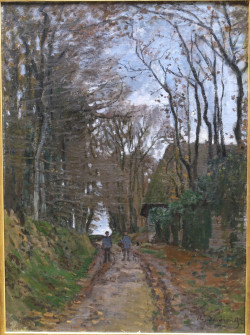 Claude Monet, Lane in Normandy, 1868