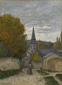Claude Monet, Street in Sainte-Adresse, 1867
