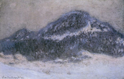 Claude Monet, Mount Kolsaas in Misty Weather, 1895