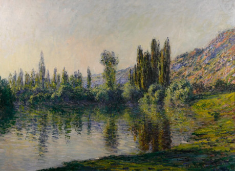 Claude Monet, The Seine at Vetheuil, 1881