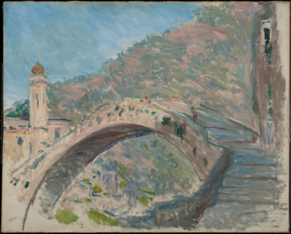 Claude Monet, Bridge at Dolceacqua, 1884