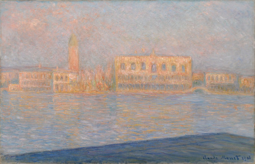 Claude Monet, The Doges' Palace Seen from San Giorgio Maggiore, 1908