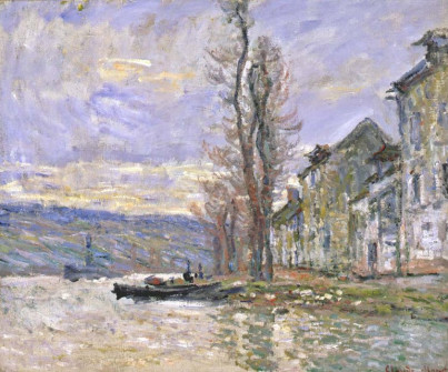 Claude Monet, Winter on the Seine, Lavacourt, 1879-80