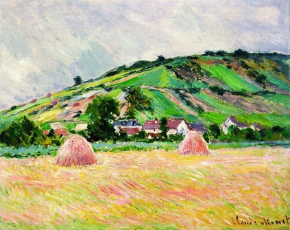 Claude Monet, View of Giverny, 1886