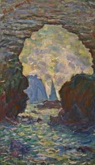 Claude Monet, The Needle of éTretat Seen Through the Porte D’Amont, 1885