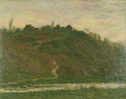 Claude Monet, The Village of La Coche-Blond, Evening, 1889