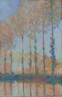Claude Monet, Poplars on the Banks of the Epte, 1891