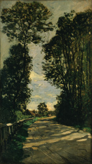 Claude Monet, Road by Saint-Siméon Farm, 1864