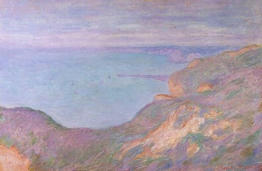 Claude Monet, On the Cliffs Near Dieppe, 1897