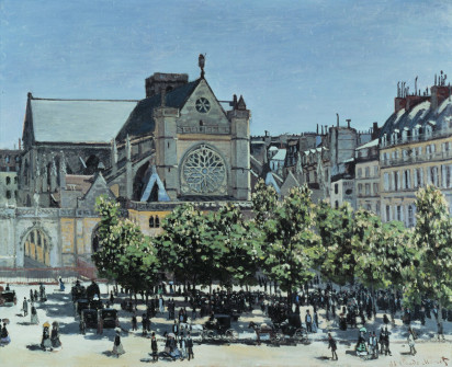 Claude Monet, Saint-Germain-L’Auxerrois, 1867