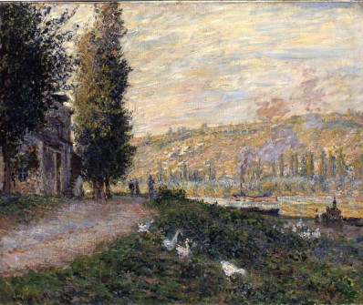 Claude Monet, The Banks of the Seine, Lavacourt, 1879