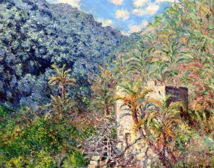 Claude Monet, Olive and Palm Trees, Valley of Sasso, 1884
