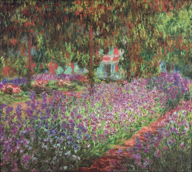 Claude Monet, Le Jardin de L’Artiste à Giverny, 1900