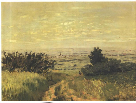Claude Monet, View to the Plain of Argenteuil, 1872