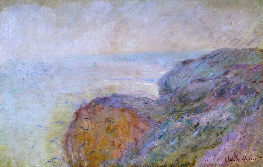 Claude Monet, Cliff Near Dieppe, 1897