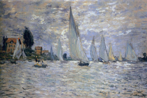 Claude Monet, Regatta at Argenteuil, 1874
