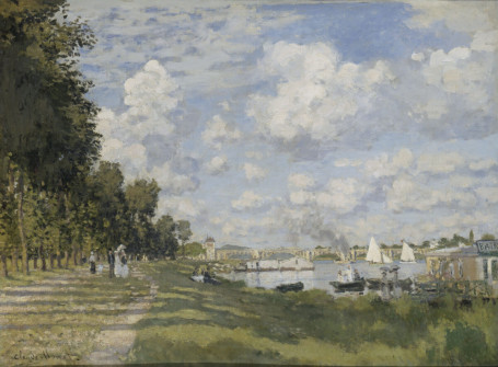 Claude Monet, The Basin at Argenteuil, 1872