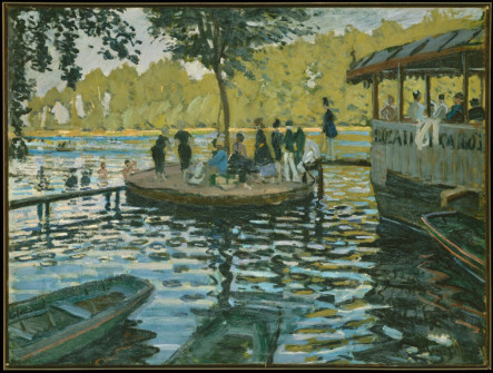 Claude Monet, La Grenouillère, 1869