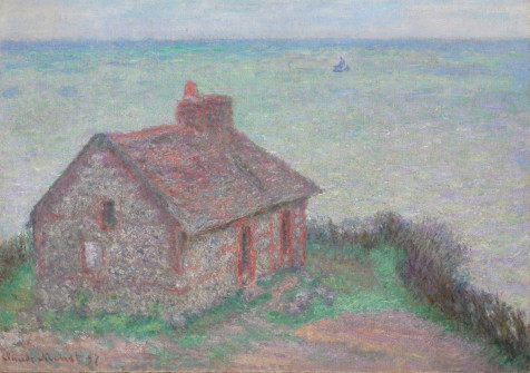 Claude Monet, Customs House, Rose Effect, 1897