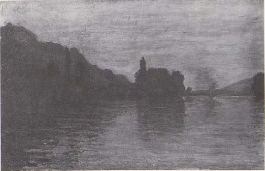 Claude Monet, The Seine Near Vernon at Port Villez, 1894