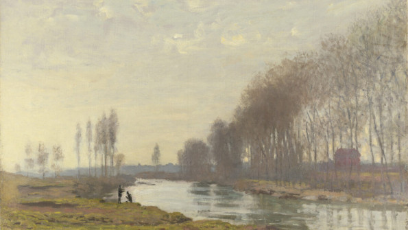 Claude Monet, Small Arm of the Seine at Argenteuil, 1872