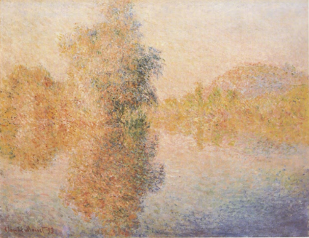 Claude Monet, Morning on the Seine at Giverny, 1893