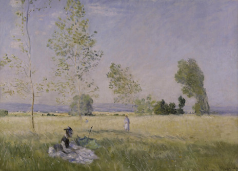 Claude Monet, Meadow at Bezons, 1874