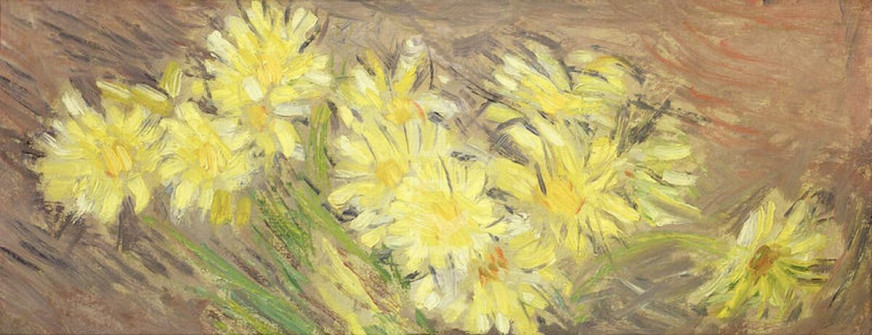 Claude Monet, Yellow Daisies, 1885