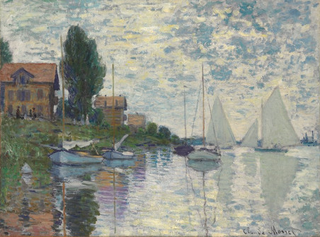Claude Monet, At Petit-Gennevilliers, 1874